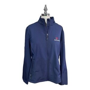 Core 365 by North End Logic Navy Softshell Jacket One America‎ Logo Women's L